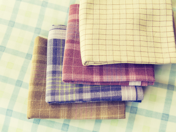 The colorful handkerchief